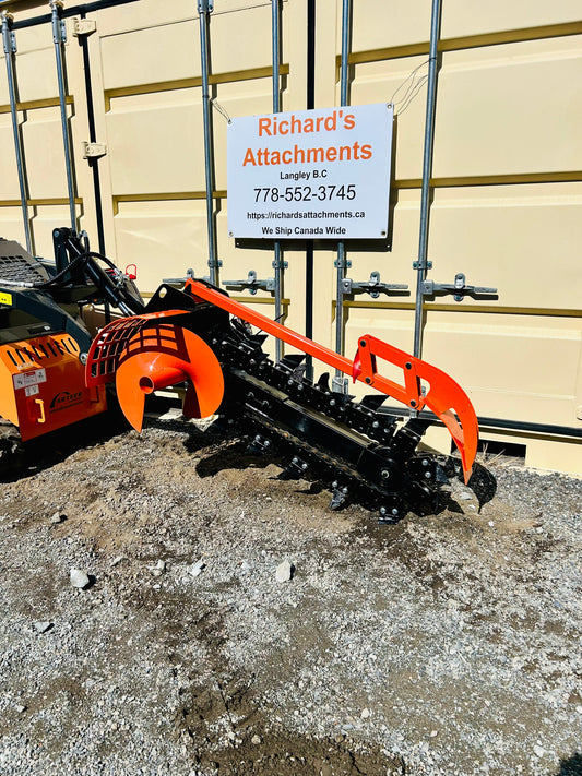 $2200 New Mini Skid Steer Hydraulic Trencher