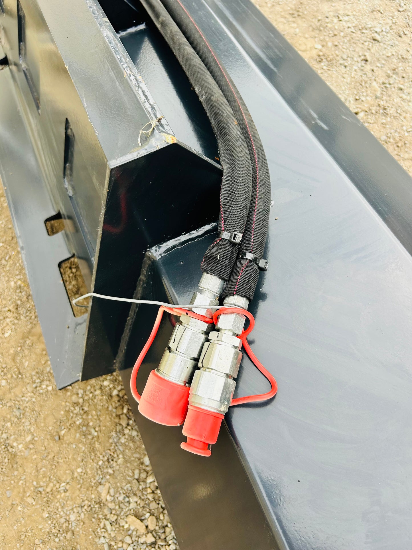 $1999 New 72” Skid Steer Hydraulic Tiller, Standard Flow