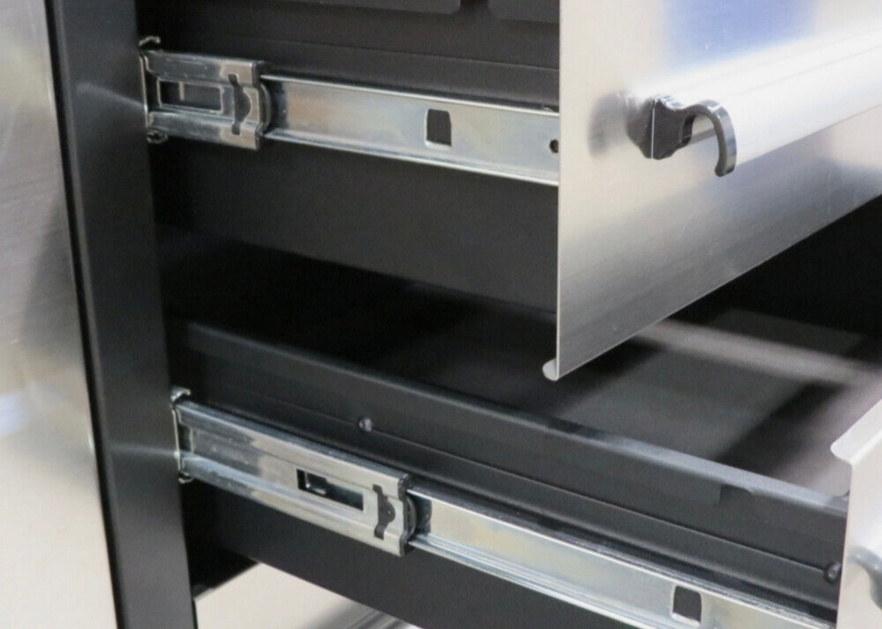New 7' Stainless Steel Garage Cabinet Workbench (10 Drawers & 2 Cabinets)