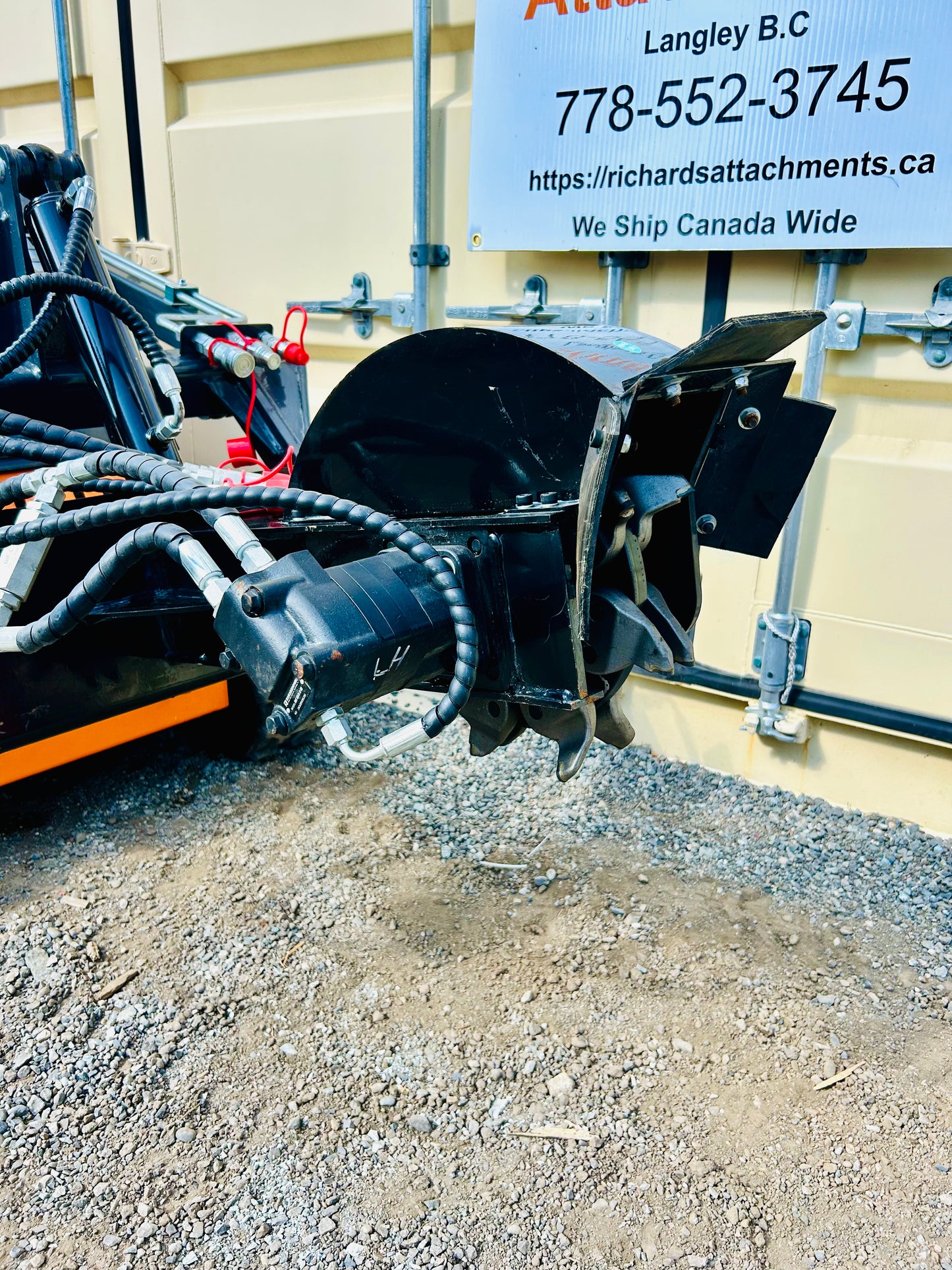 New Mini Skid Steer Hydraulic Stump Grinder