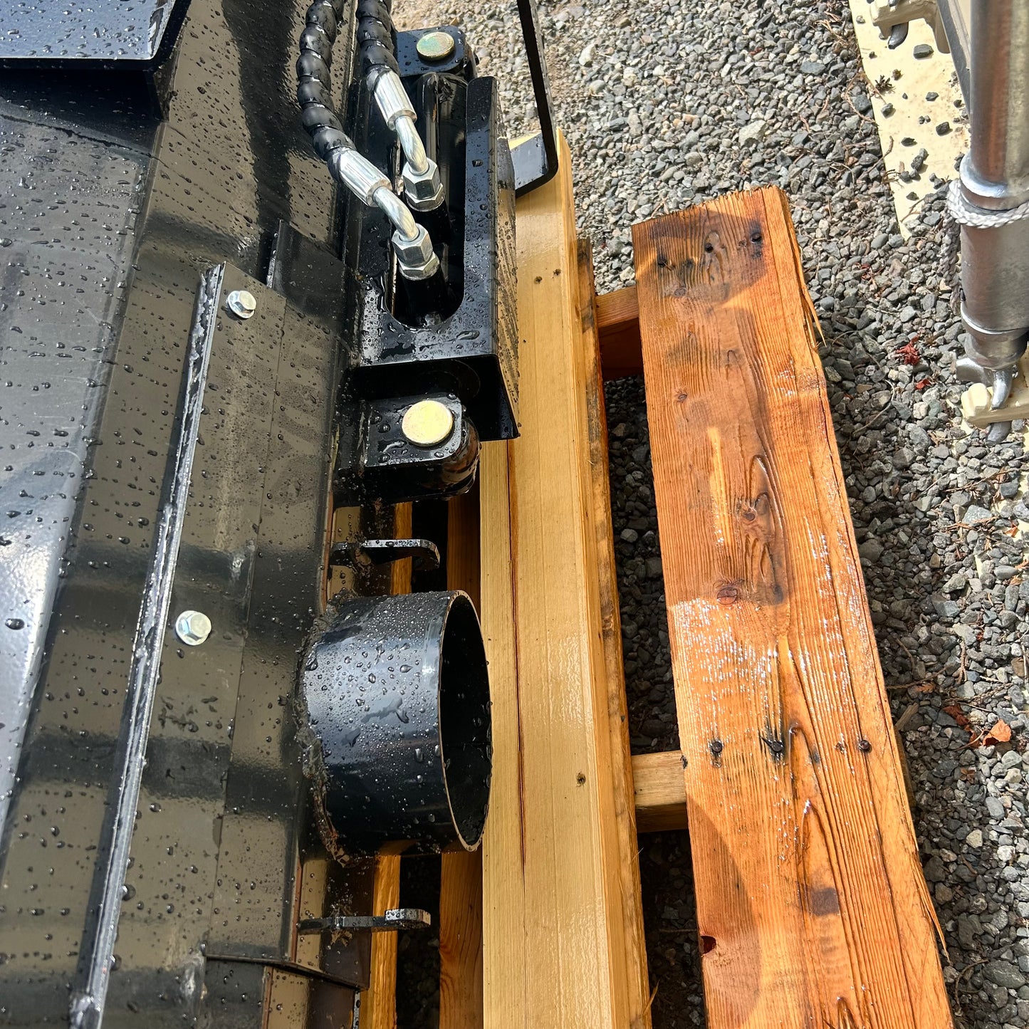 $2250 New GY-MB48 Skid Steer Hydraulic Cement Mixer