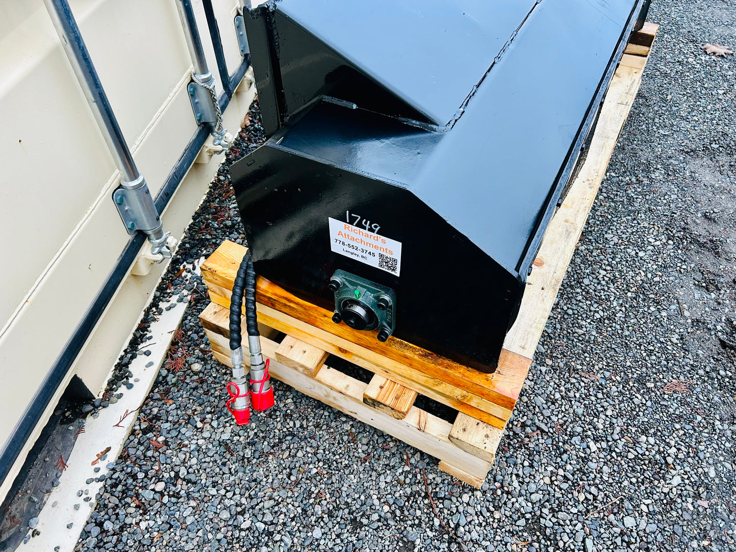 New GY D-XGJ 57” Skid Steer Hydraulic Rotary Tiller