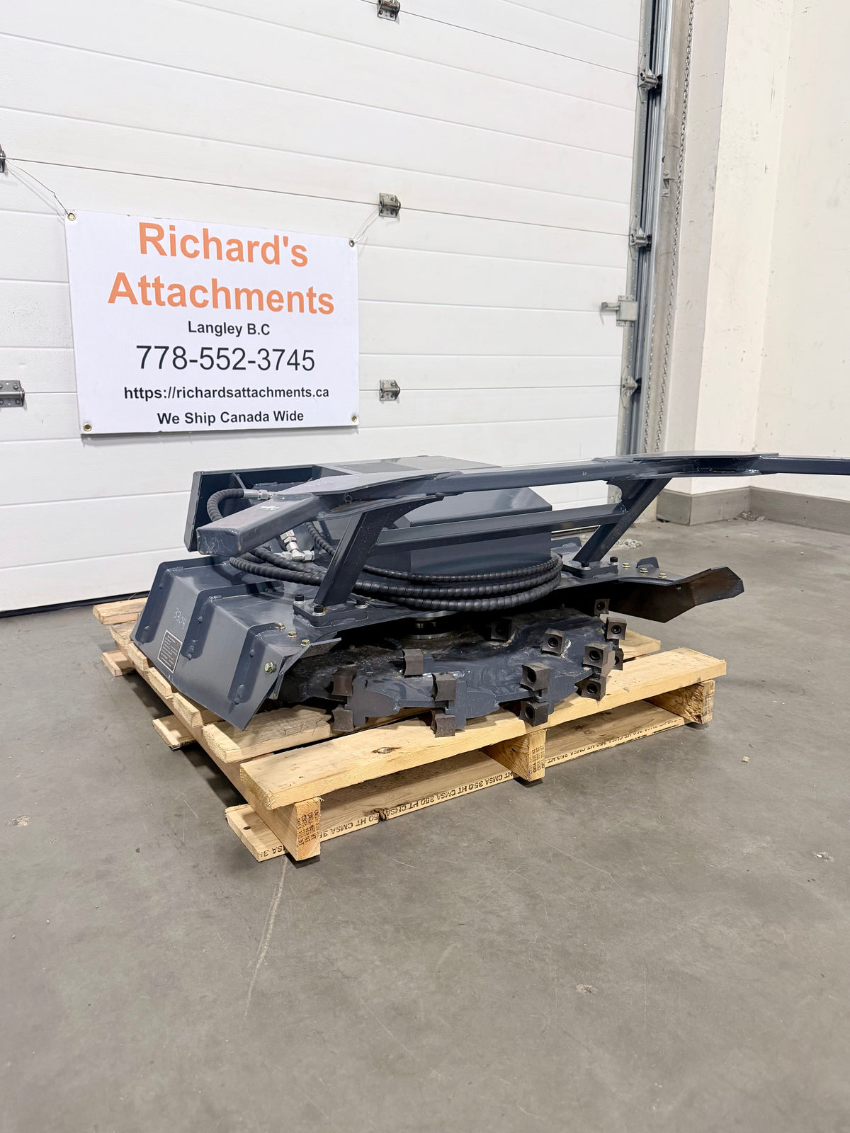 New Mini Skid Steer Disc Mulcher GY-MDM50