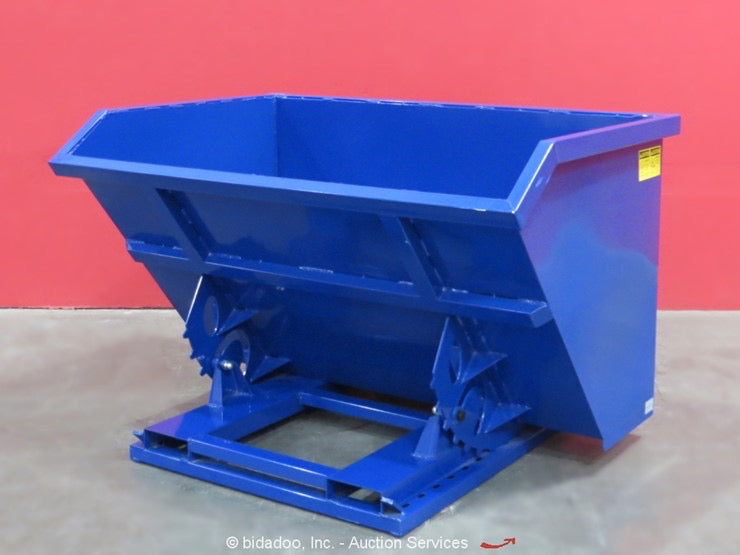 New Forklift Self Dumping Hopper - 1.5 Cubic Yard