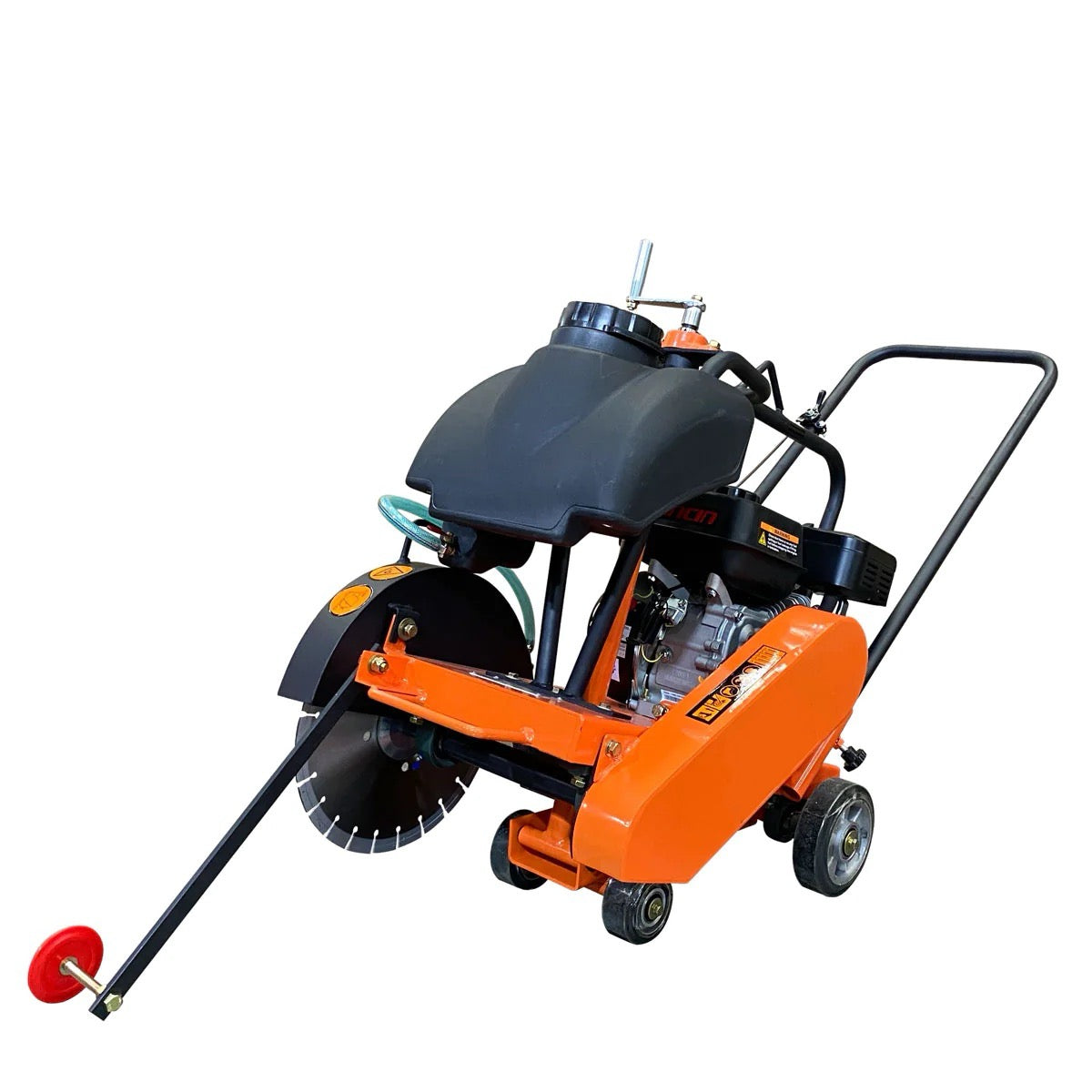 New Premium Heavy-Duty Walk Behind Concrete Floor Saw, w/6.5 HP Loncin Gasoline Engine, 3” Cutting Depth