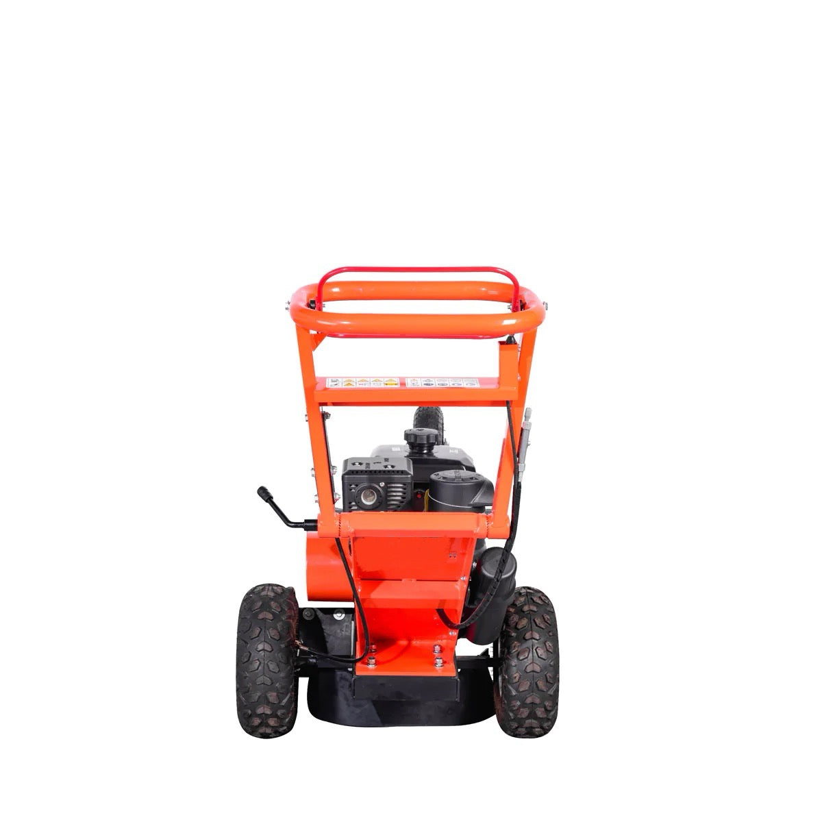 New Premium Walk Behind Kohler Powered Stump Grinder, ATV/UTV Tow Bar, 12 Carbide Teeth, 24” Cutting Capacity