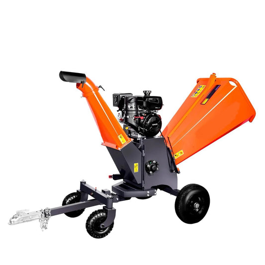 New Premium 6" Wood Chipper Powered by Kohler 14 HP Command Pro Series, ATV Tow-Behind