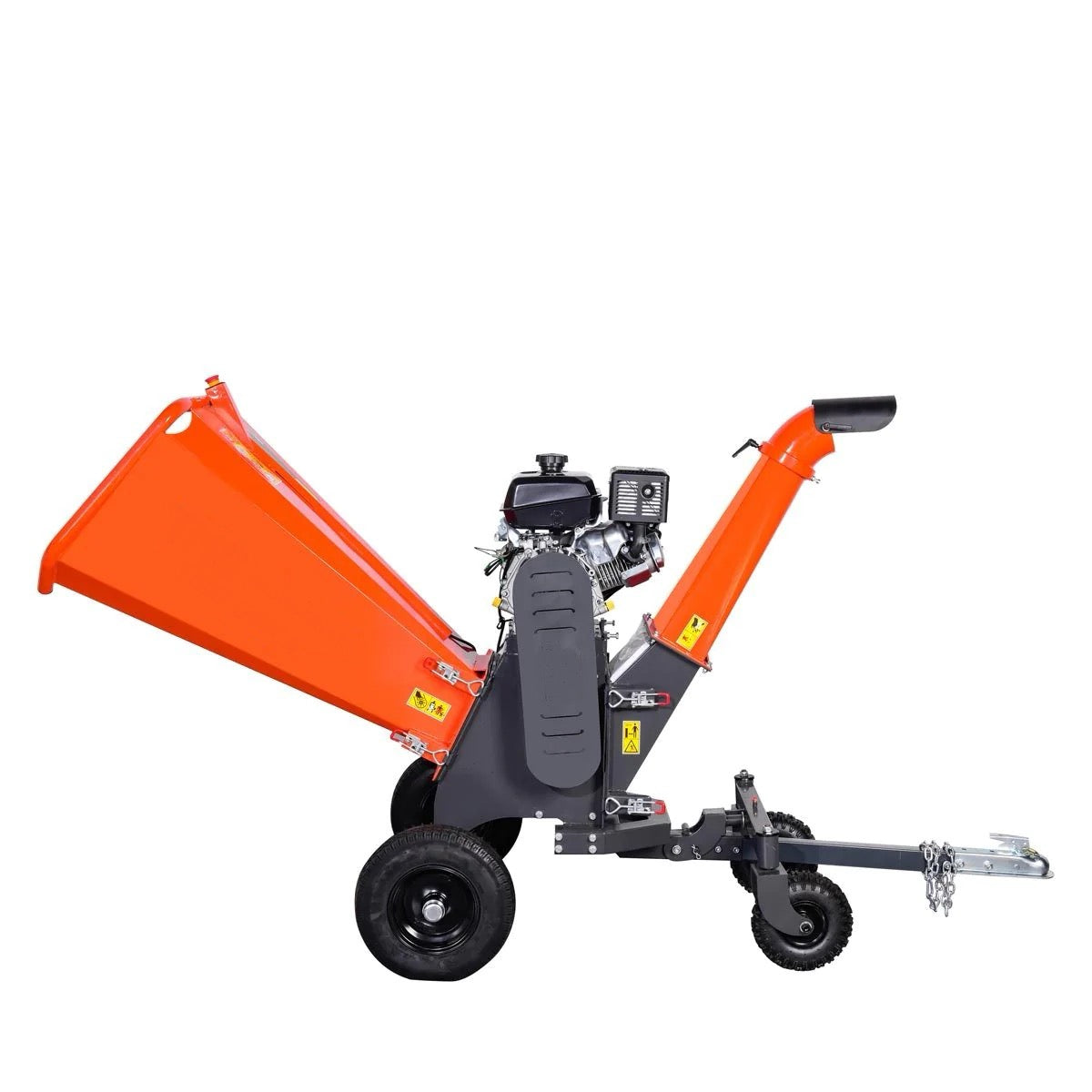 New Premium 6" Wood Chipper Powered by Kohler 14 HP Command Pro Series, ATV Tow-Behind