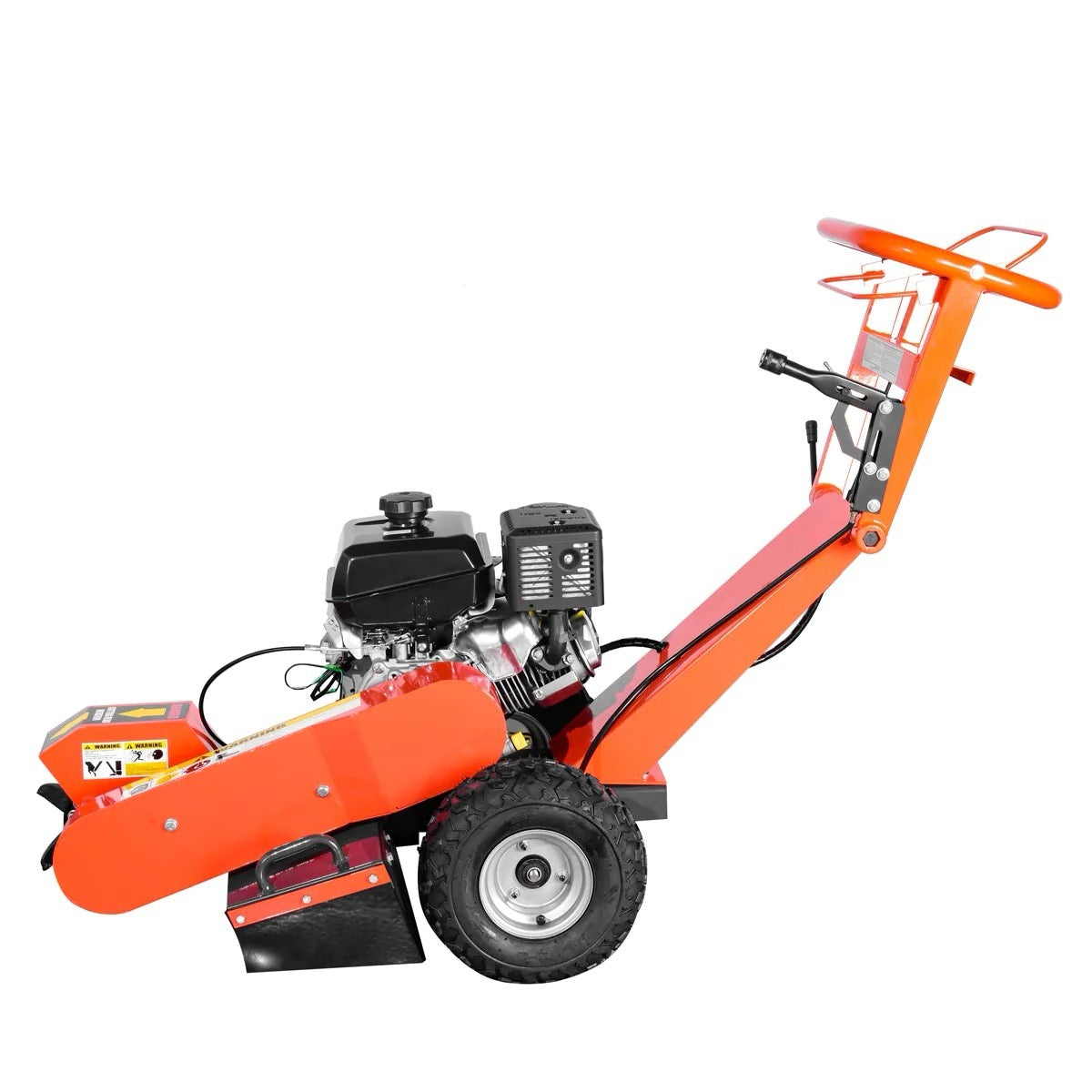 New Premium Walk-Behind Kohler Powered Stump Grinder, 9 Carbide Teeth, 24” Cutting Capacity