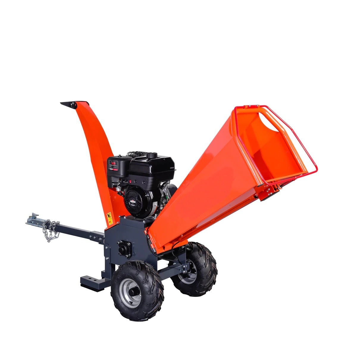 New Premium 4-3/4” Wood Chipper Powered by 13.5 HP Briggs & Stratton Engine, ATV Tow-Behind