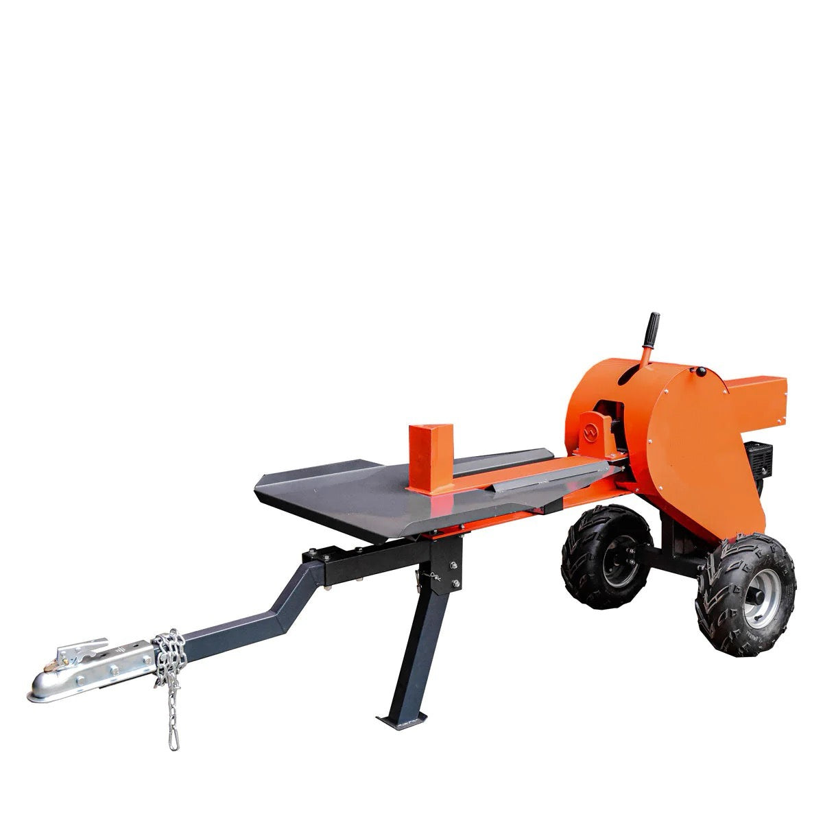 New Premium 34 Ton ATV/UTV Tow-Behind Log Splitter, 7 HP Kohler Gasoline Engine, 28” Log Diameter Capacity, 3-Sec Cycle Time