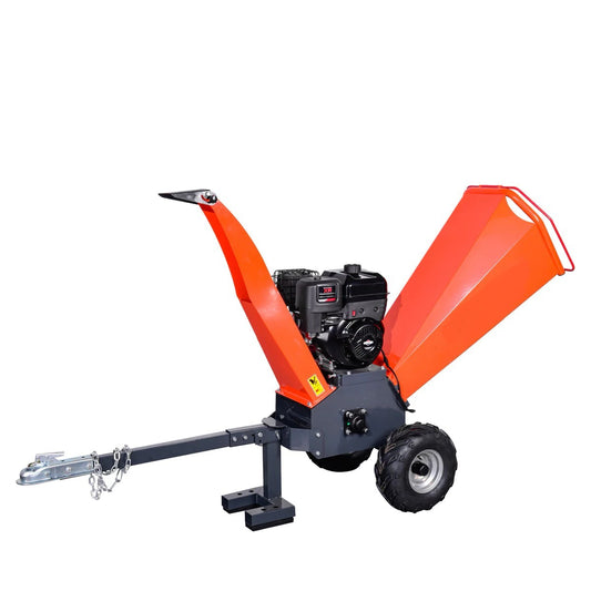 New Premium 4-3/4” Wood Chipper Powered by 13.5 HP Briggs & Stratton Engine, ATV Tow-Behind