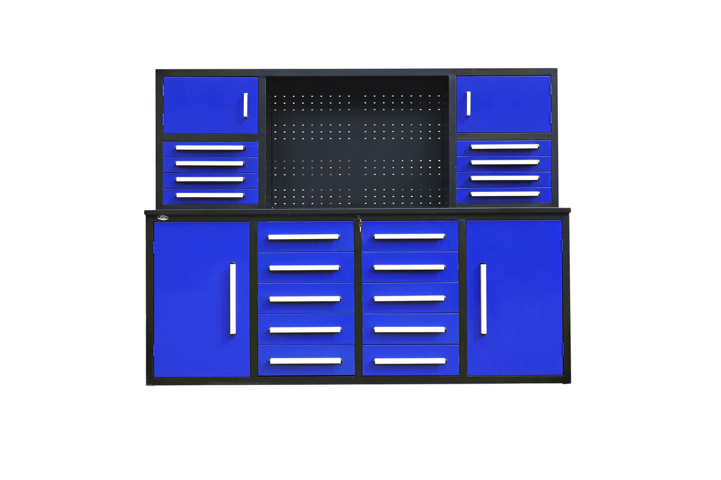 New 7' Garage Cabinet Workbench (18 Drawers & 4 Cabinets)