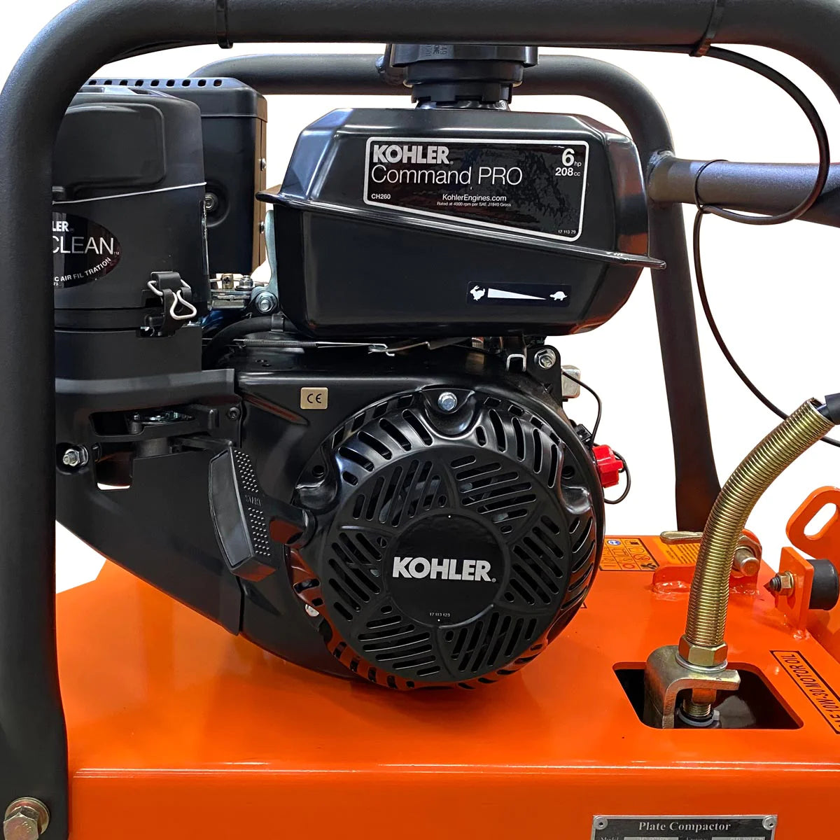 New Premium 5600-lb Reversible Vibratory Plate Compactor / Tamper, 6 HP Kohler Command Pro Engine