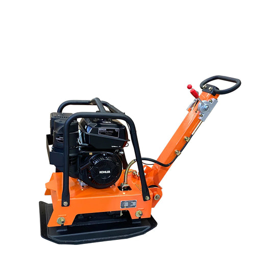 New Premium 6800-lb Reversible Vibratory Plate Compactor / Tamper, 9.5 HP Kohler Command Pro Engine
