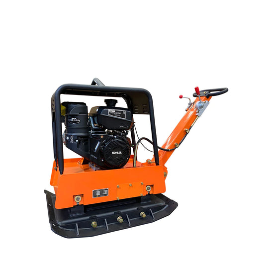 New Premium Reversible Plate Compactor / Tamper, 8500-lb Compact Capacity, 14 HP CH440 Kohler Command Pro Series Engine
