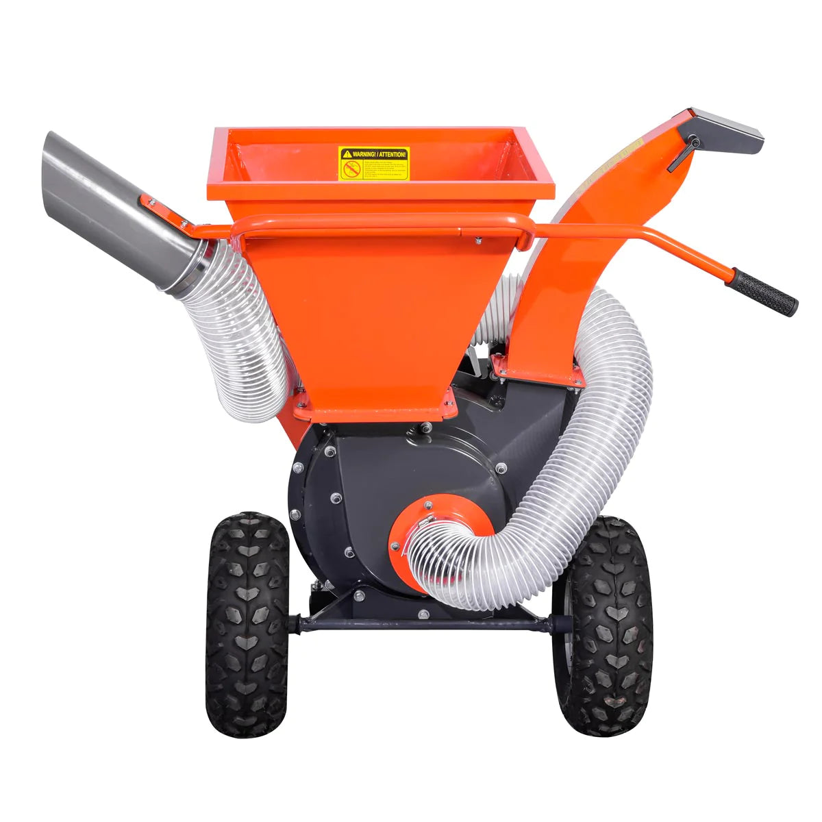 New Premium 3-in-1 3” Wood Chipper, Shredder & Vacuum, ATV Tow-Behind, 7 HP Kohler Engine, 6" Suction Port