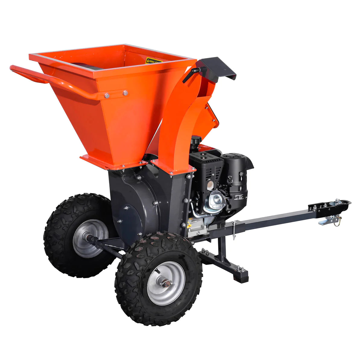 New Premium 3-in-1 3” Wood Chipper, Shredder & Vacuum, ATV Tow-Behind, 7 HP Kohler Engine, 6" Suction Port