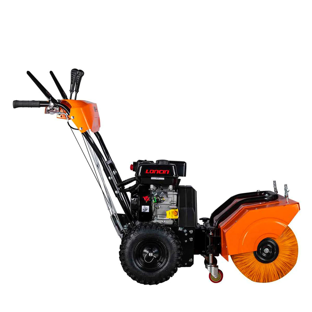 New Premium 32” All Season Surface Rotary Brush/Snow Broom, Self-Propelled