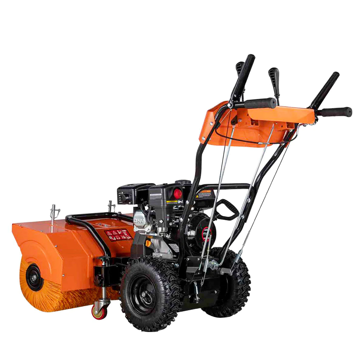 New Premium 32” All Season Surface Rotary Brush/Snow Broom, Self-Propelled