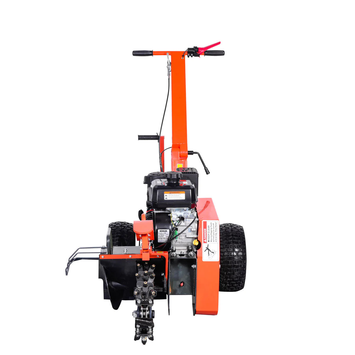 New Premium 18” Kohler Powered Trenching Machine, 4” Trench Width, 18” Trench Depth, 7 HP Gasoline Engine, Auto-Feed Auger