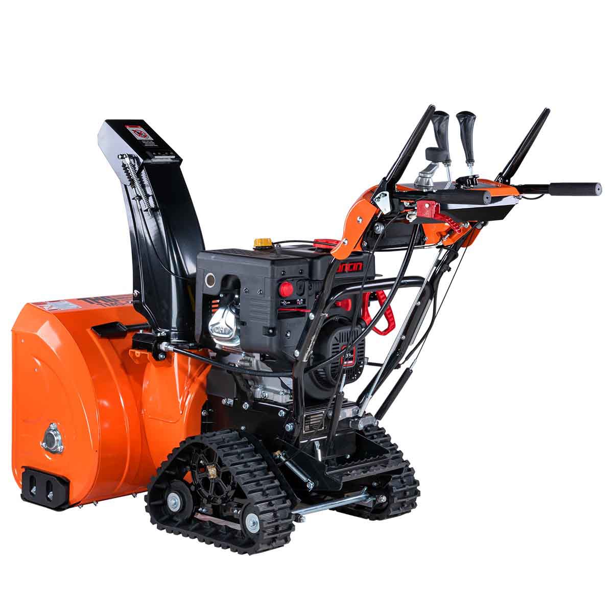 New Premium 30” Self-Propelled Gas-Powered Snow Blower, Dual-Stage, Rubber Track, Heated Hand Grips, Electric Start