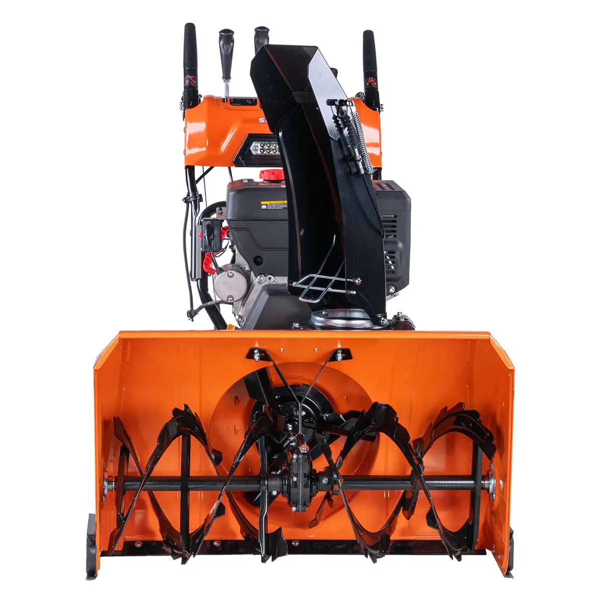 New Premium 34” Self-Propelled Gas-Powered Snow Blower, Dual-Stage, Rubber Track, Heated Hand Grips, Electric Start, 21” Intake Height