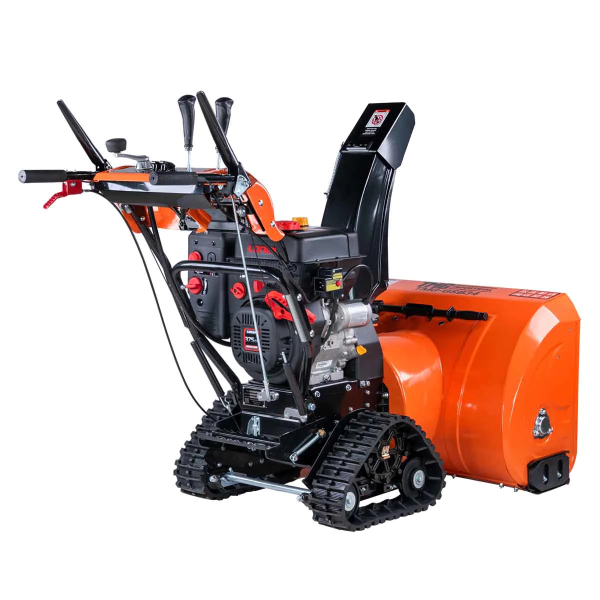 New Premium 34” Self-Propelled Gas-Powered Snow Blower, Dual-Stage, Rubber Track, Heated Hand Grips, Electric Start, 21” Intake Height