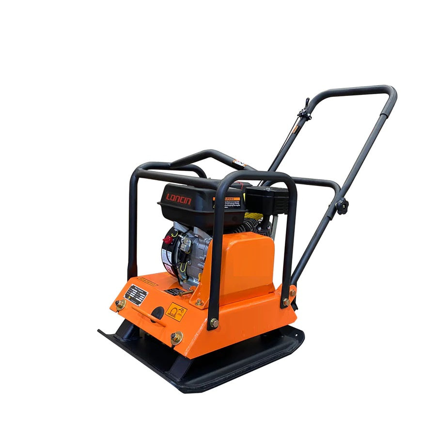 New Premium Vibratory Plate Compactor / Tamper, 3400 lb Compact Capacity, 6.5 HP Loncin Engine