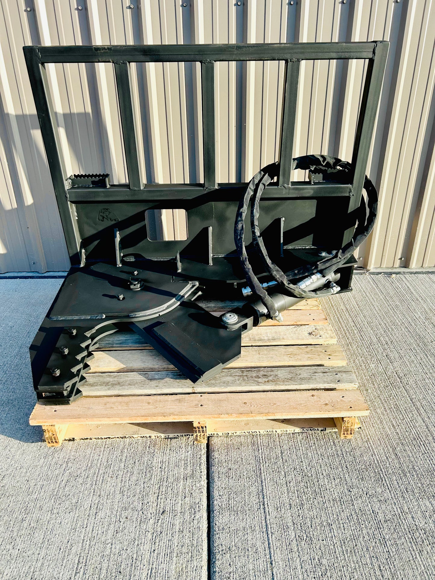 New Skid Steer Hydraulic Tree Shear