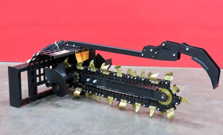 New Hydraulic Skid Steer Trencher