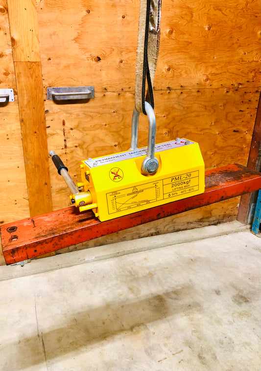 Unused 2 Ton / 4400 lbs Heavy Duty Permanent Magnetic Lifter