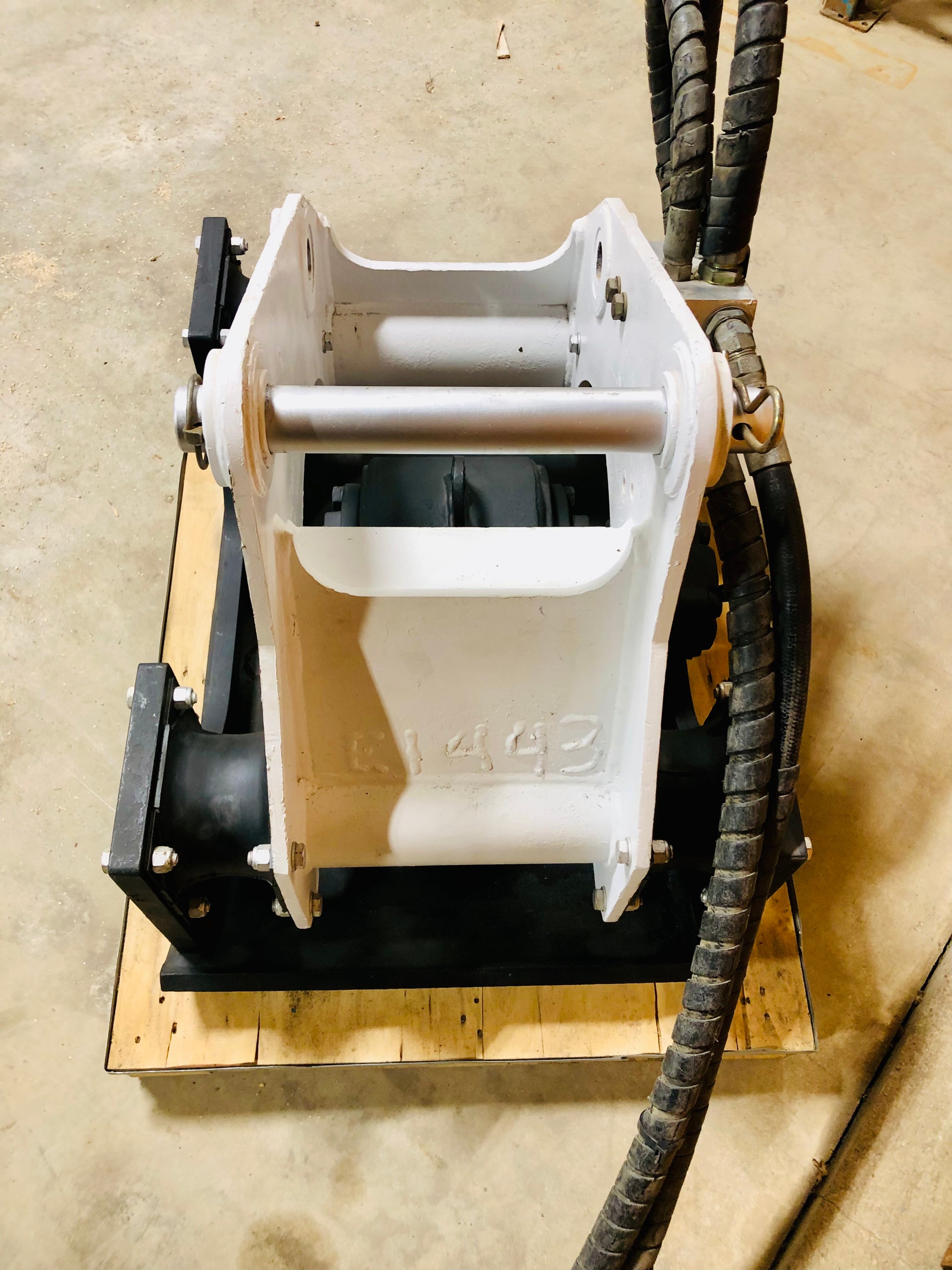 Used Stanley HS6019F Hoe Pac Plate Compactor Plate Tamper